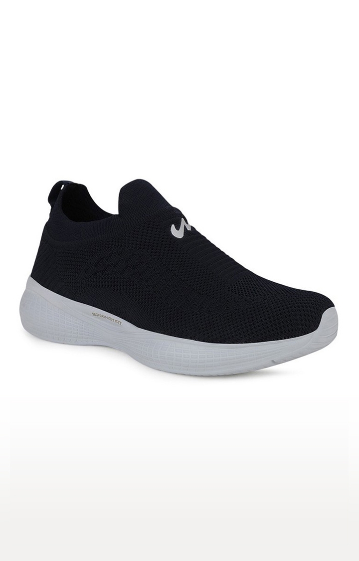 Campus Shoes | Black Vayu Indoor Sport Shoe