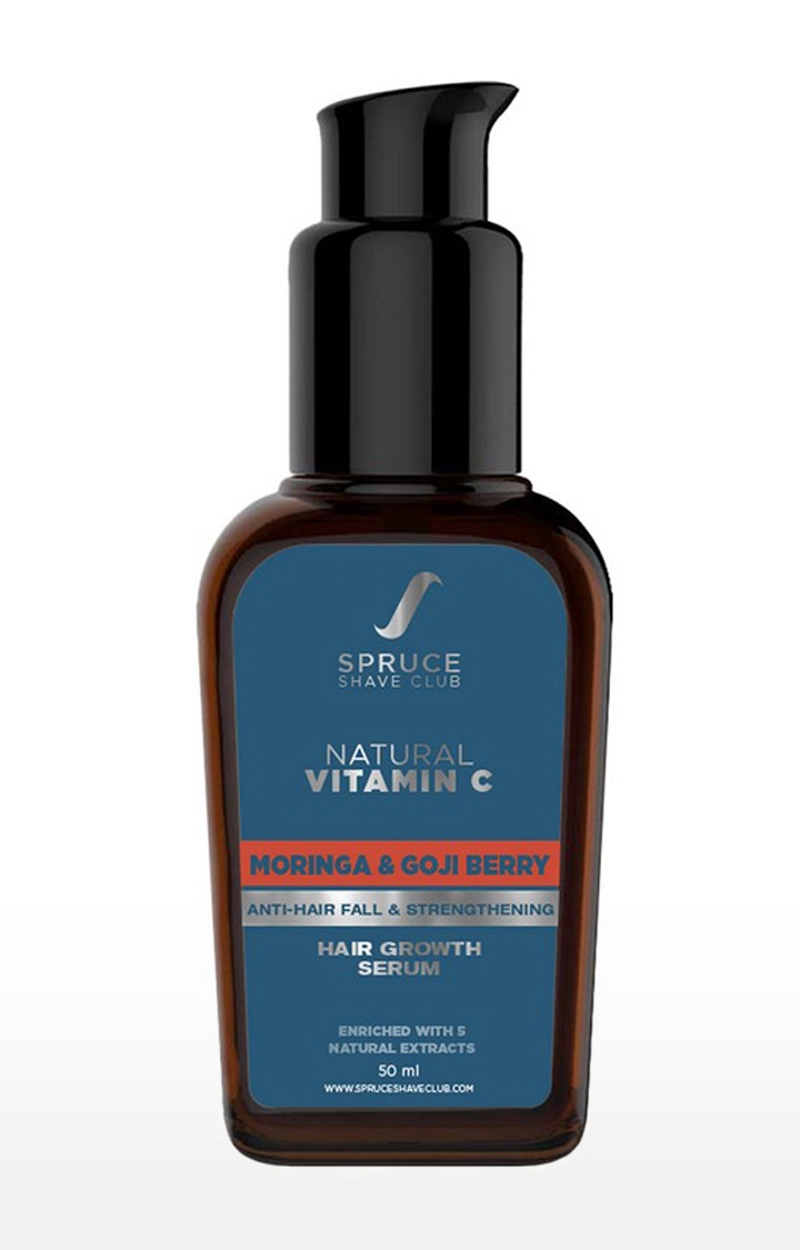 Spruce Shave Club | Spruce Shave Club Hair Growth Serum With Vitamin C & Moringa | Oil Free | Sulfates & Paraben Free