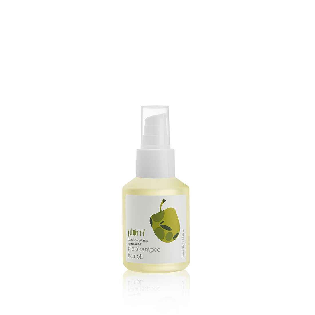 Plum Be Good | Plum Olive & Macadamia Nutri-Shield Pre-Shampoo Hair Oil
