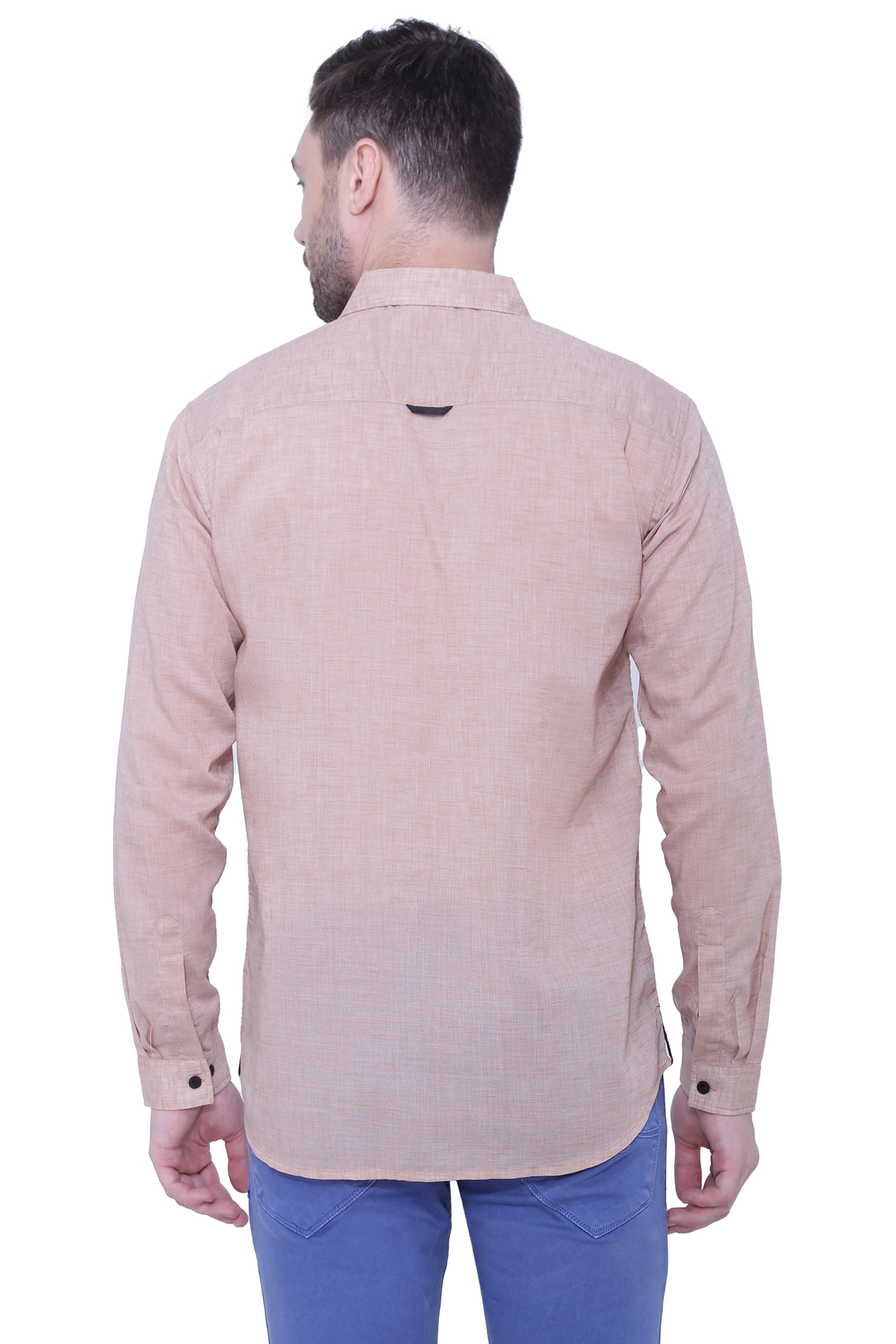 Kuons Avenue Men's Linen Casual Shirt-KACLFS1389A