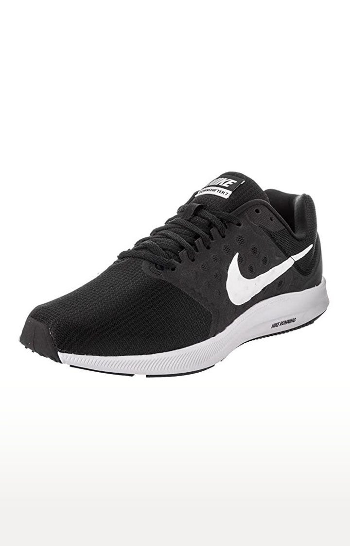 microondas ganado Ajustable Nike Men's Downshifter 7 Black/White Running Shoes for men