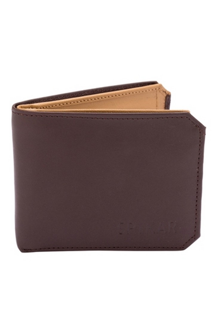 Spykar | Spykar Brown Solid Leather Wallets