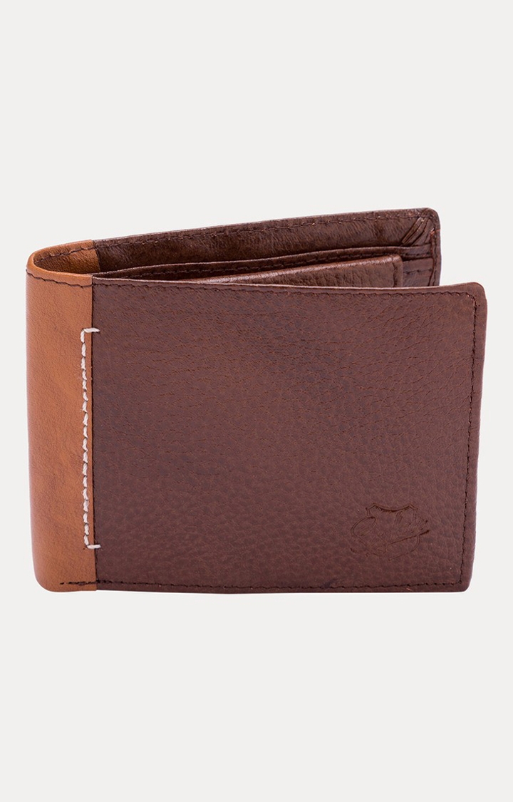 Spykar Brown Genuine Leather Wallet