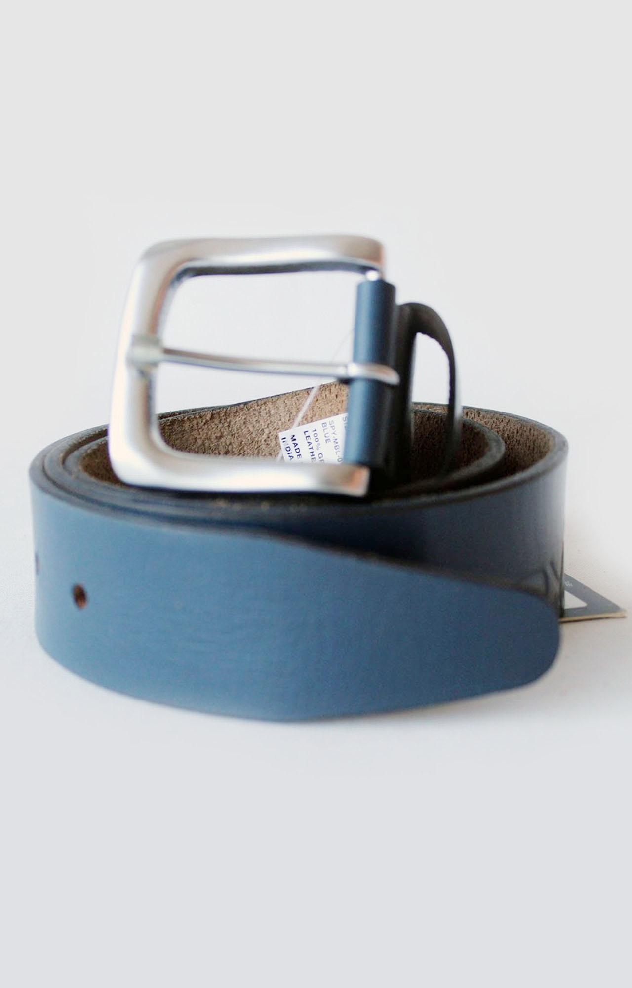Spykar | Spykar Blue Leather Belt