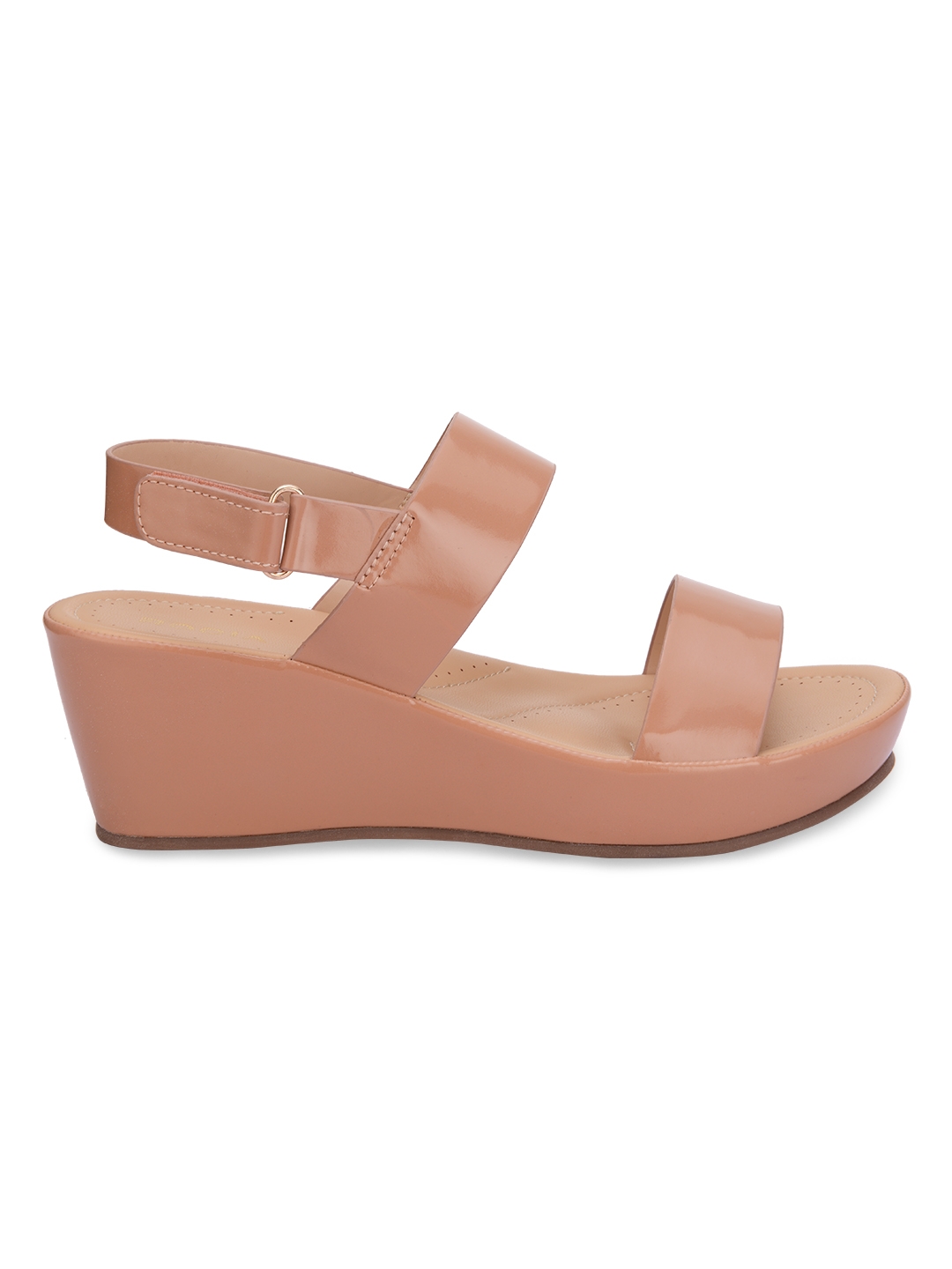 Rocia | Rocia Pink Women Patent Wedge Sandal