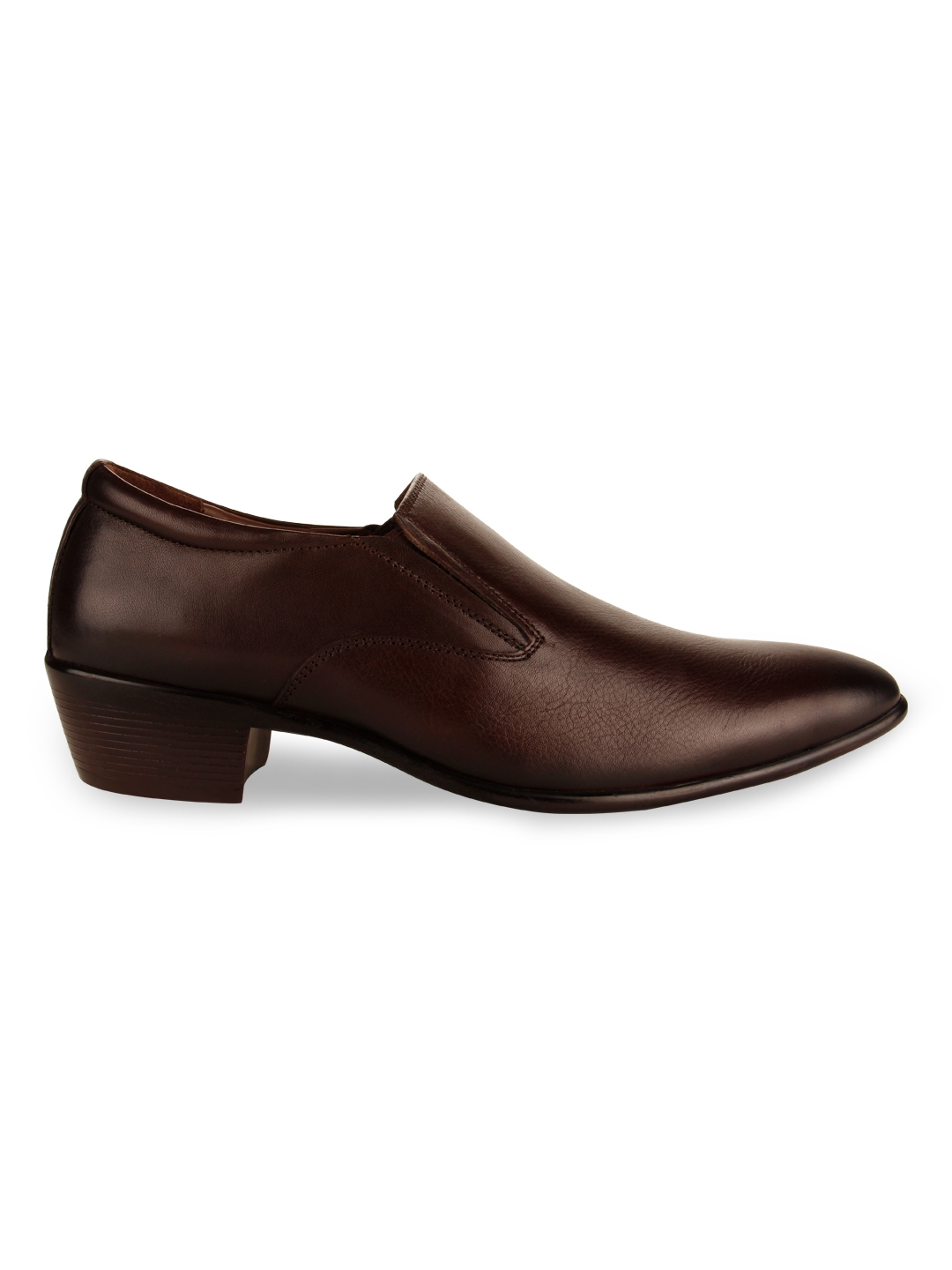 Regal | Regal Brown Men Classic Leather Slip On Shoes