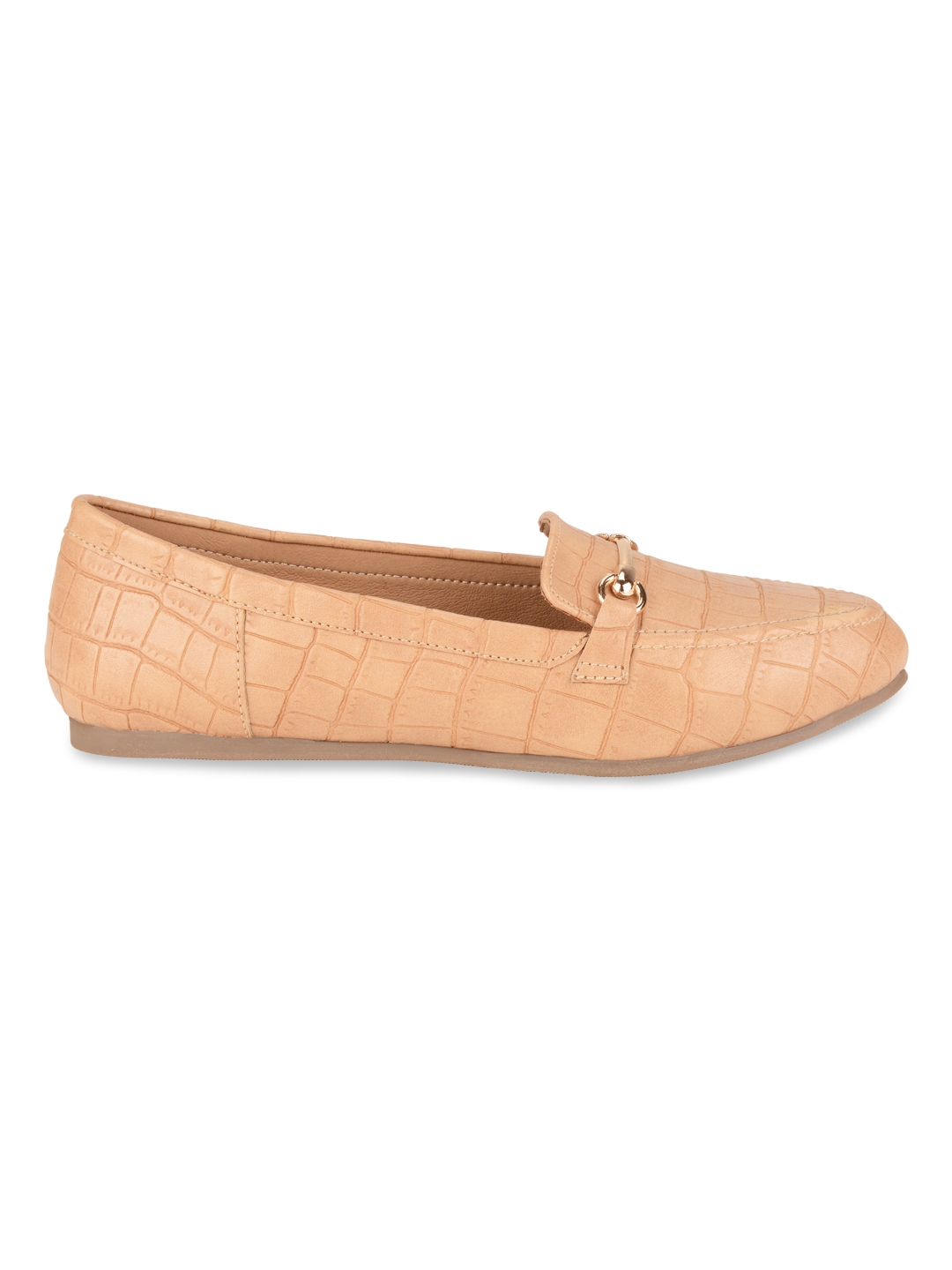Rocia Women croco textured Loafers