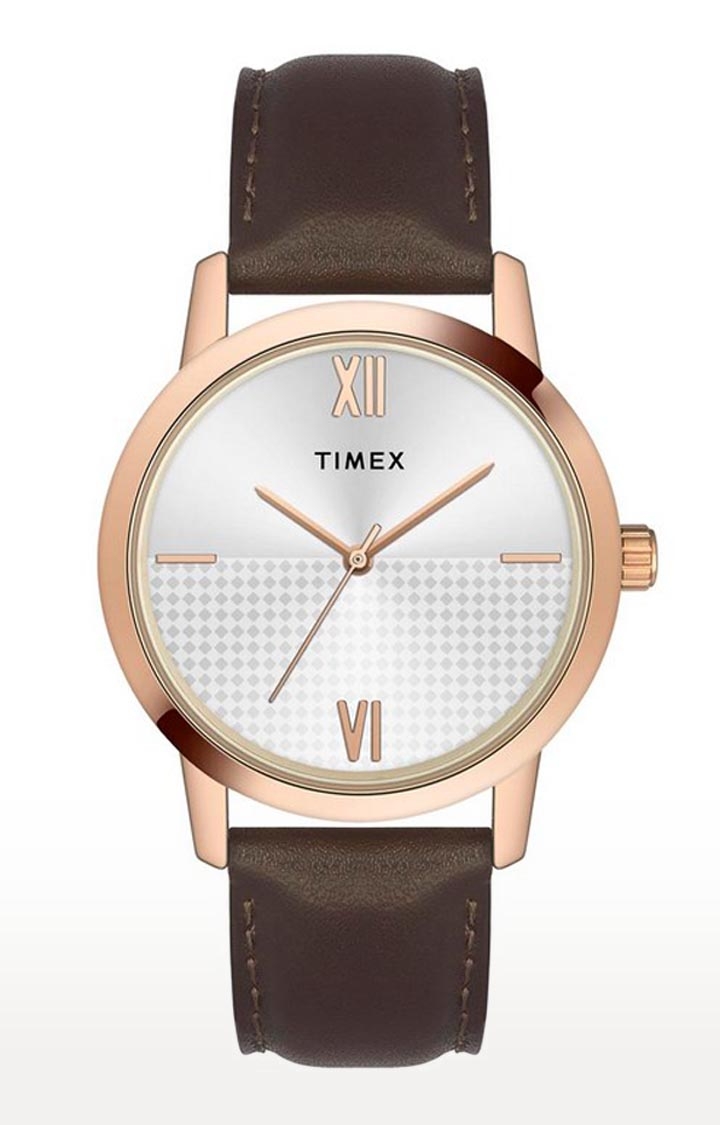 Timex | Timex Analog Dial Silver Men Watch-Twtg31Smu03