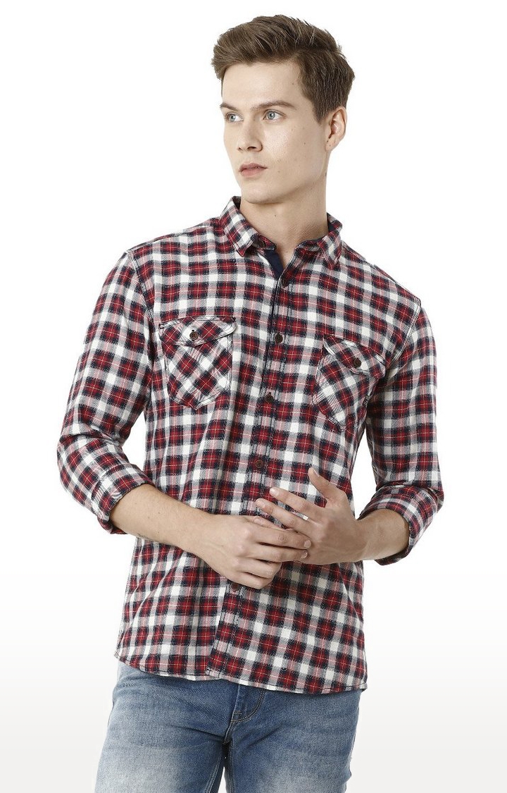 Voi Jeans | Brown Casual Shirts (VOSH1278)