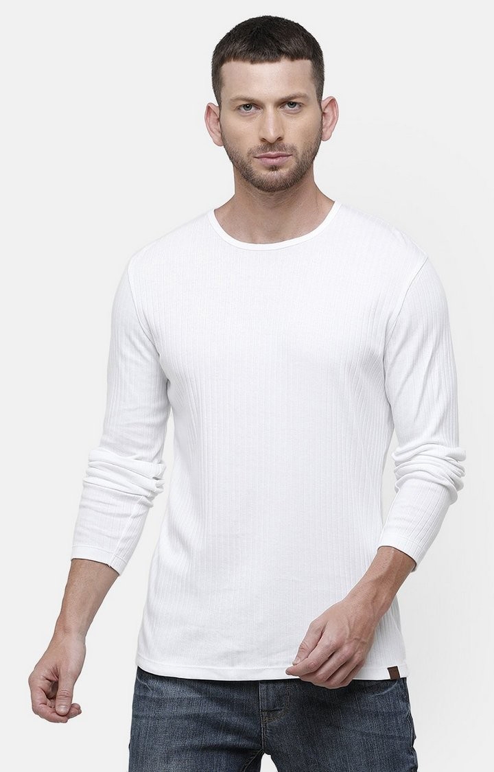 Voi Jeans | White T-Shirts For Men