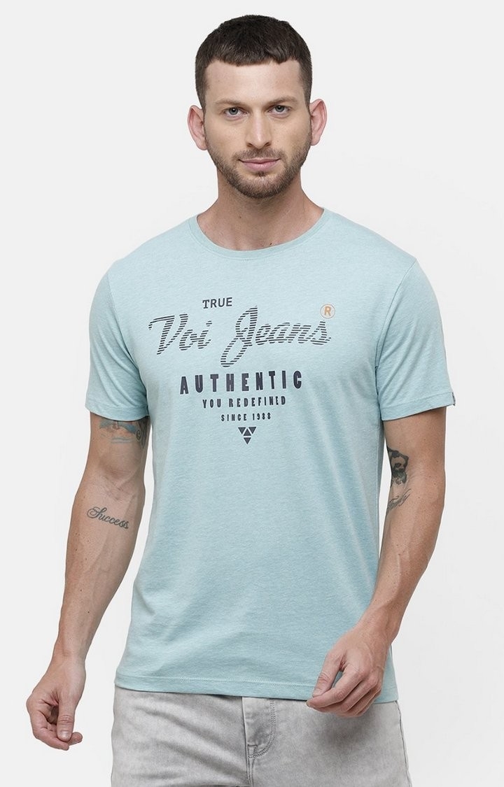 Voi Jeans | Blue T-Shirts For Men
