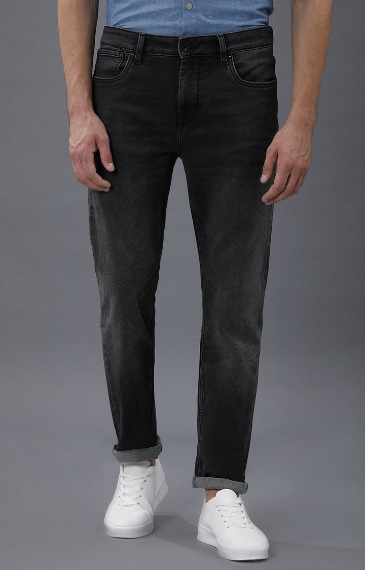 Men's Black Denim Slim Fit Jeans 