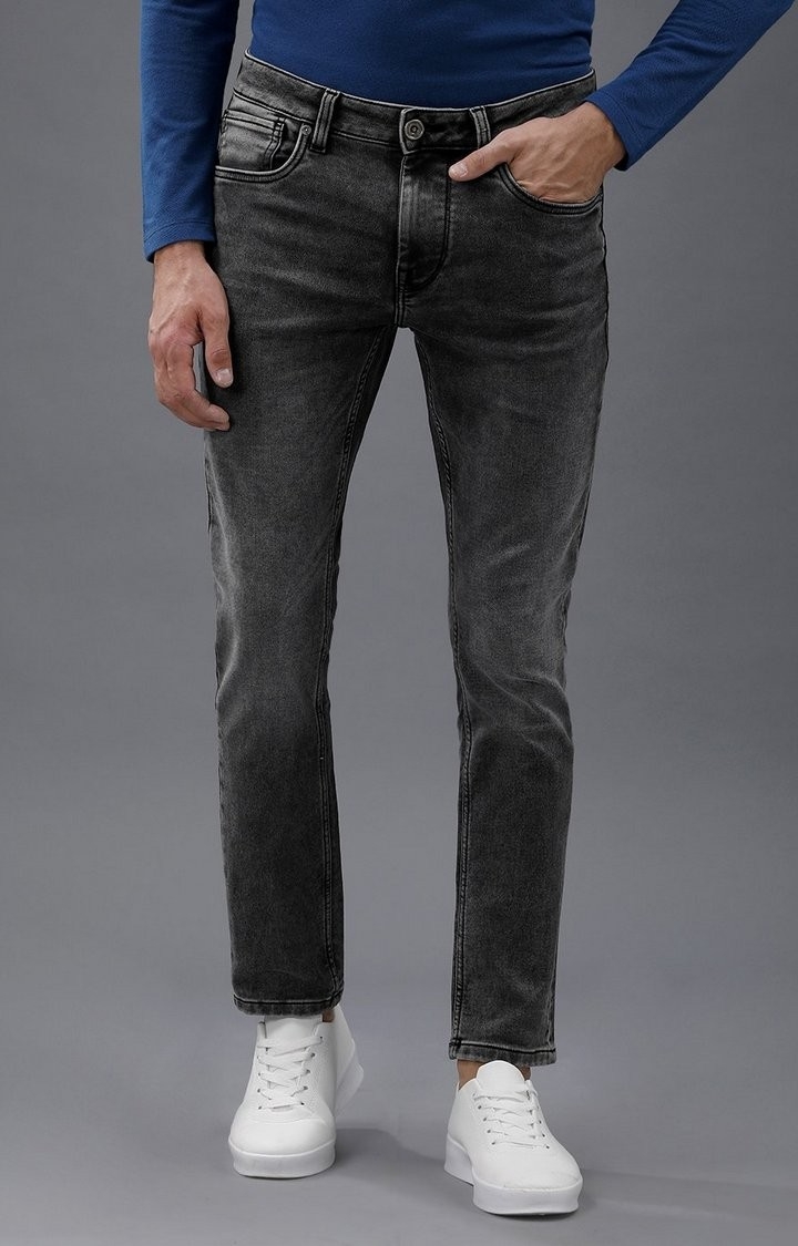 Voi Jeans | Grey Slim Fit Jeans For Men