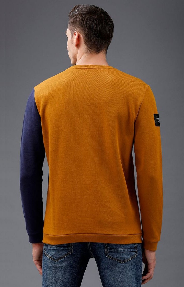 Men's Brown Casual Sweatshirt