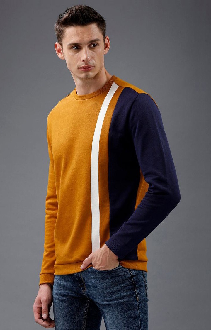 Men's Brown Casual Sweatshirt