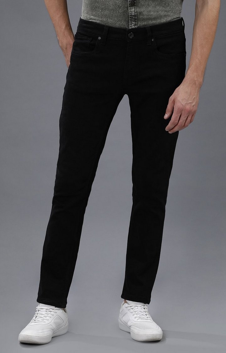 Voi Jeans | Men's Black Casual Clean Look Jeans ( VOJN1604 )