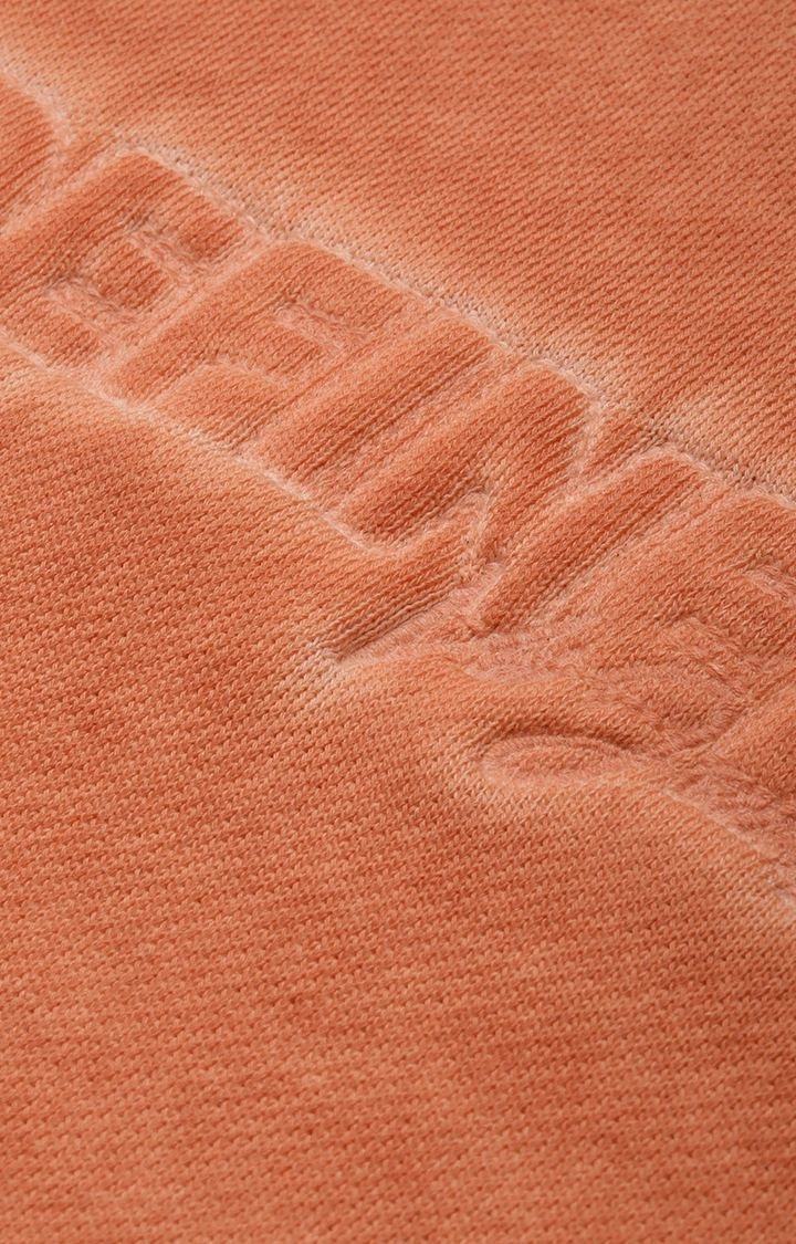 Voi Jeans | Men's orange Casual Sweatshirt 4