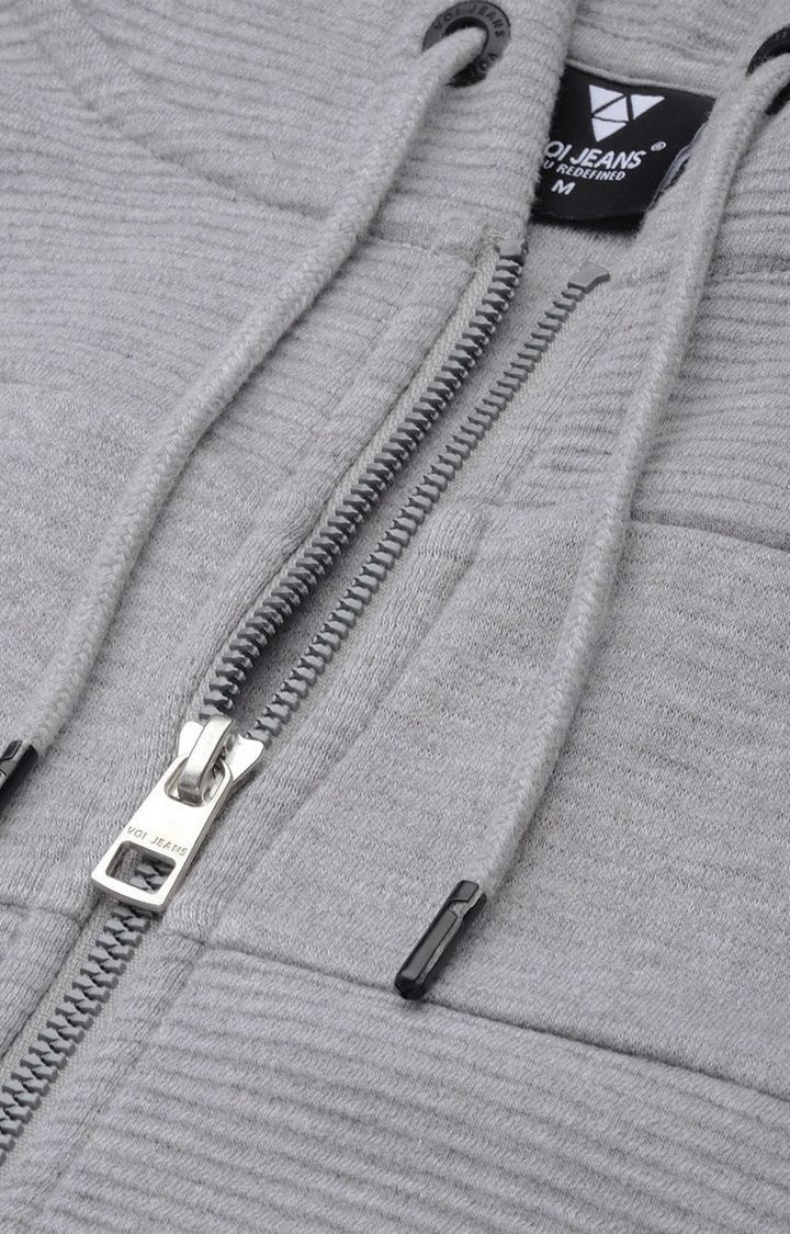 Voi Jeans | Men's Front Zip Hooded Sweatshirt 4