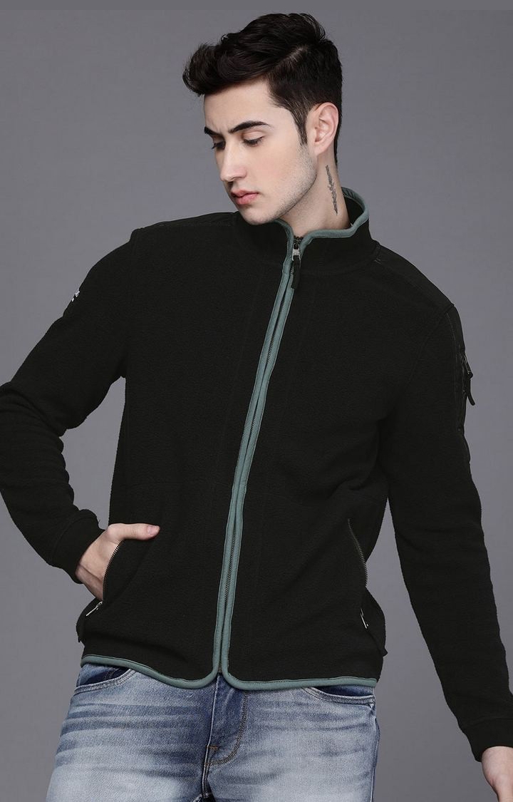 Voi Jeans | Men's Front Zip Sweatshirt For Men
