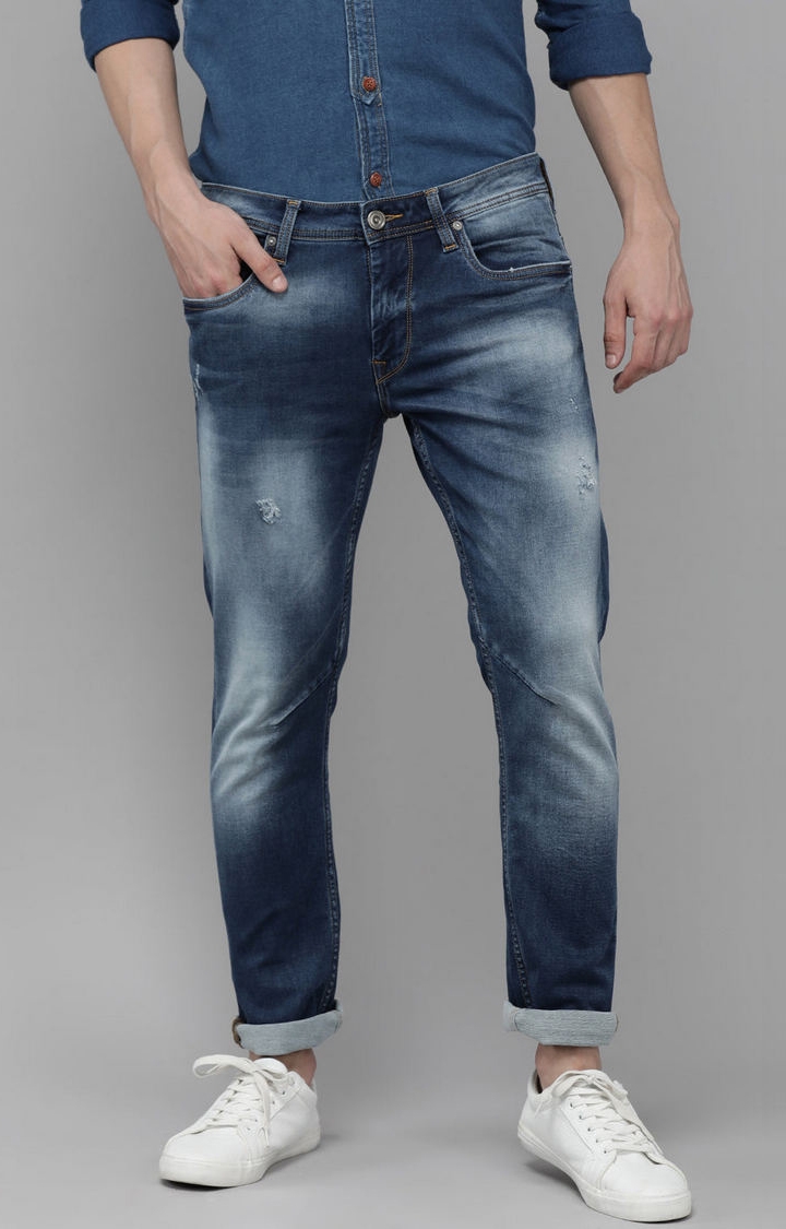 Voi Jeans | Men Indigo Skinny Fit Jeans ( VOJN1630 )