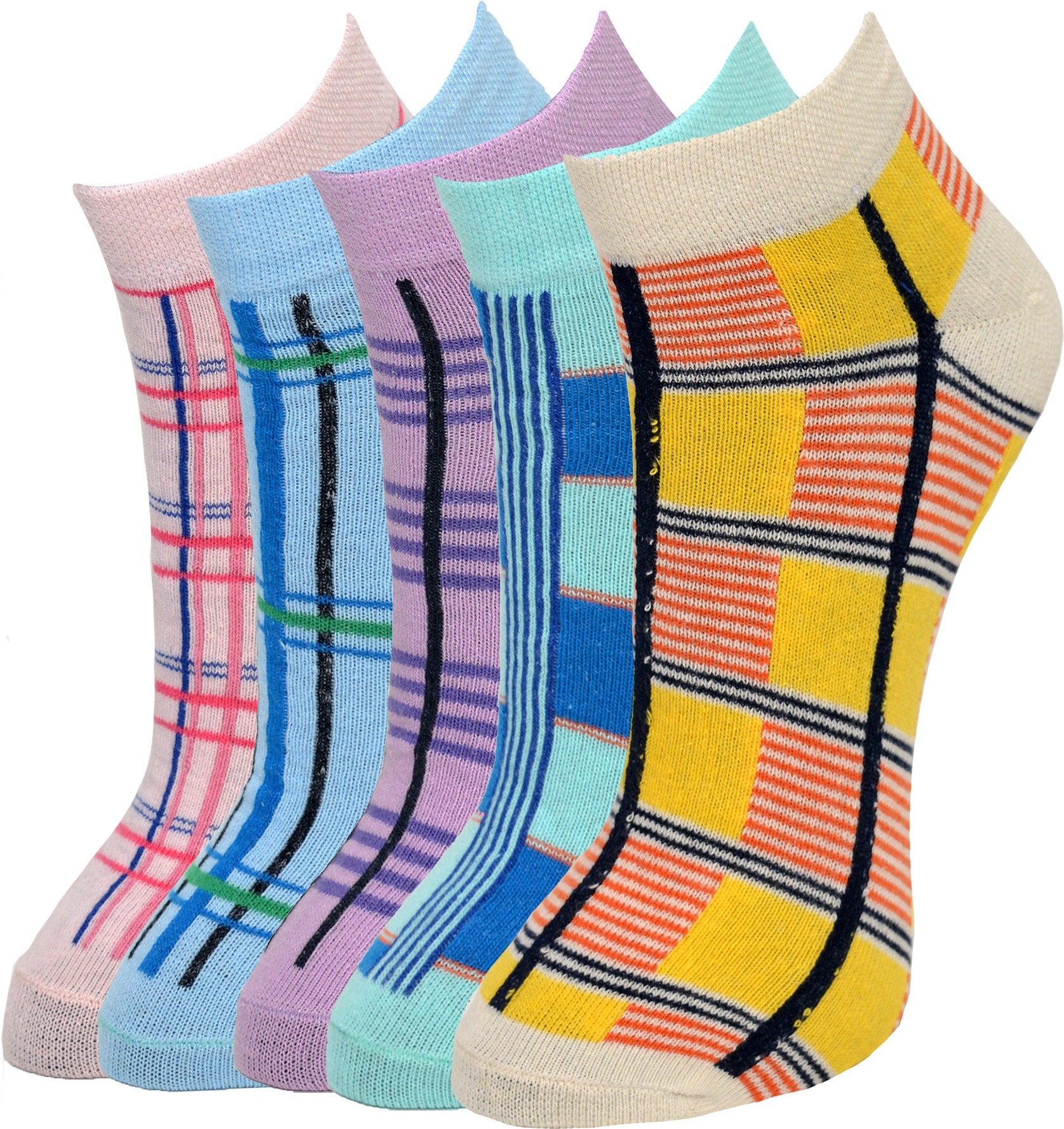MARC | Multicoloured Checked Socks