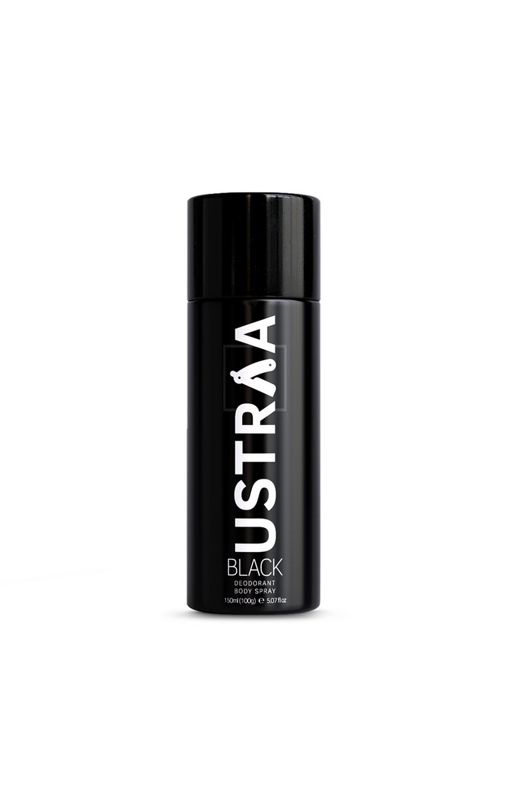 Ustraa Black Deodorant Body Spray 150 ml