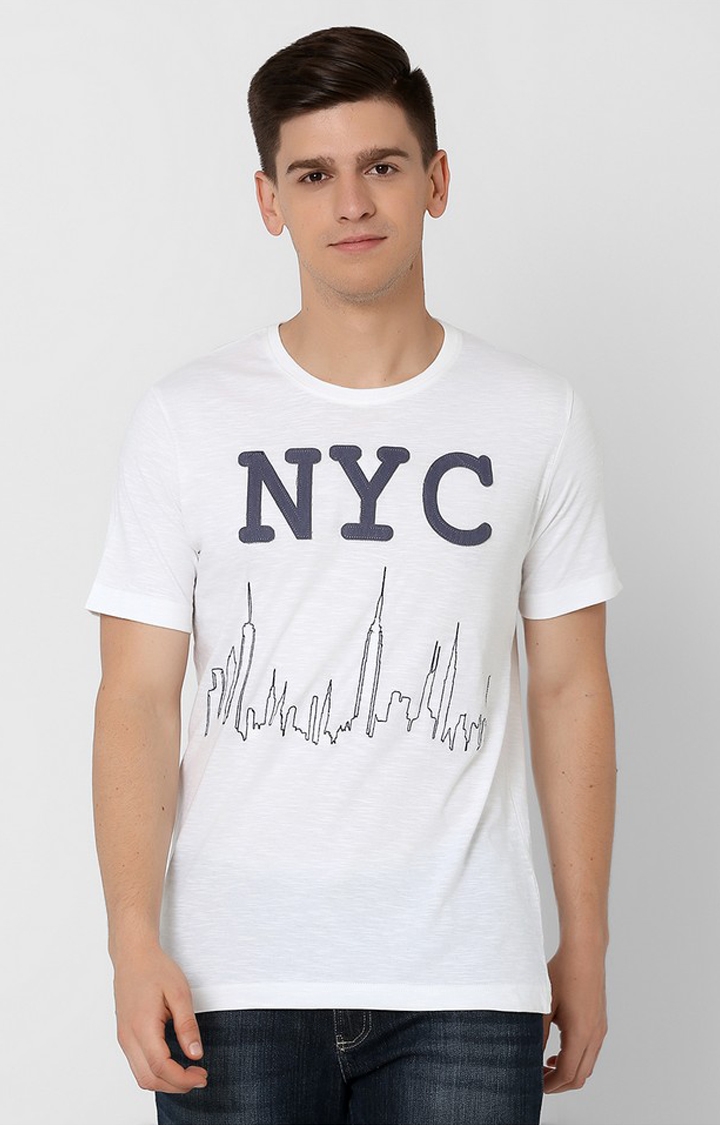 MARCA DISATI | NYC Printed Applique T-Shirt