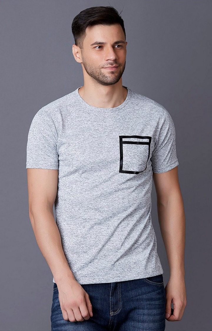 MARCA DISATI | Grey Melange T-Shirts