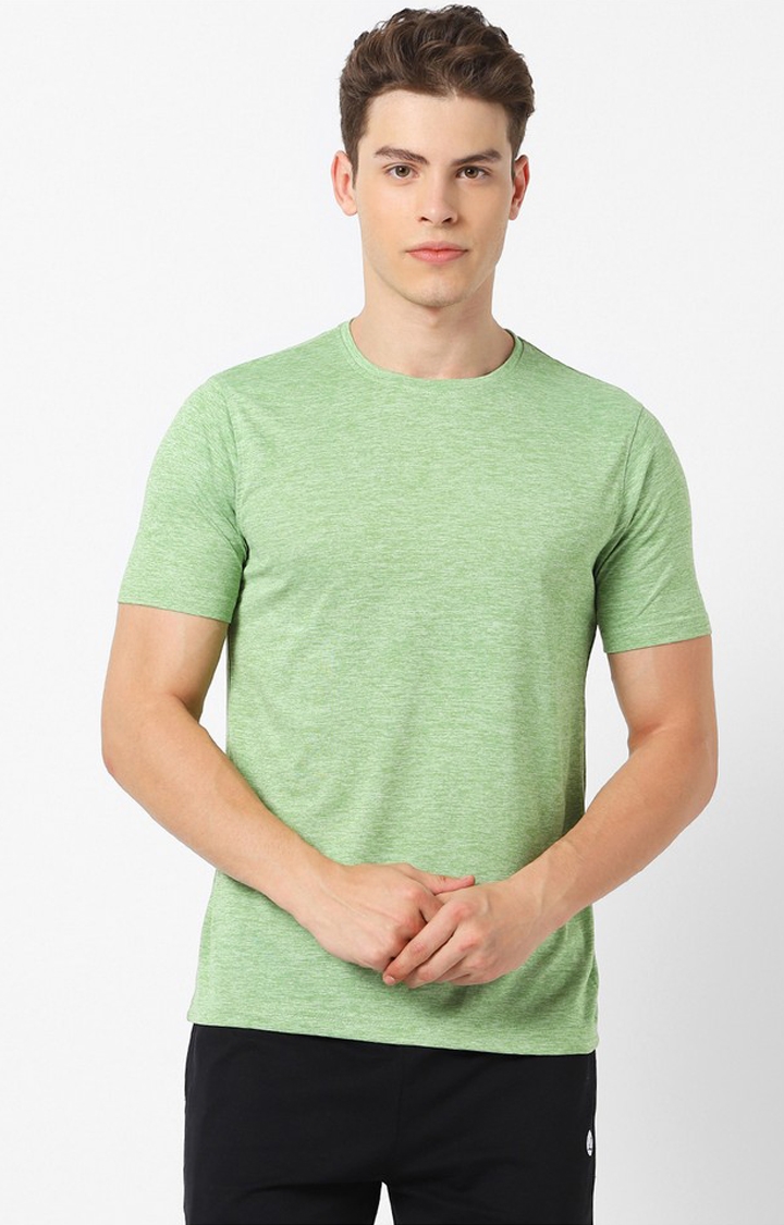 MARCA DISATI | Green Melange T-Shirts