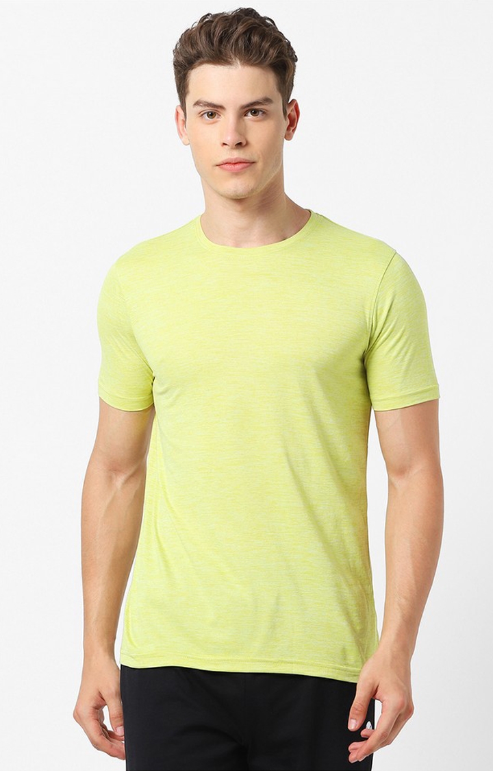 MARCA DISATI | Yellow Melange T-Shirts