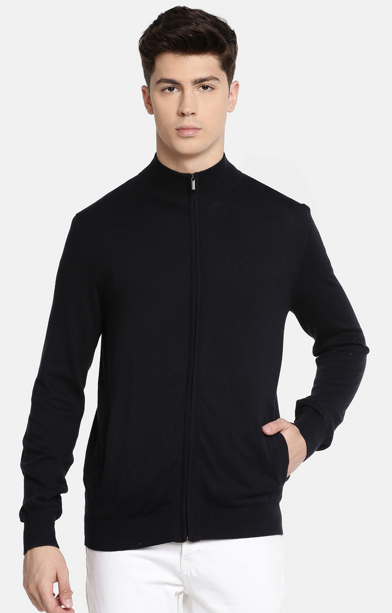 celio | Black Solid Sweatshirt