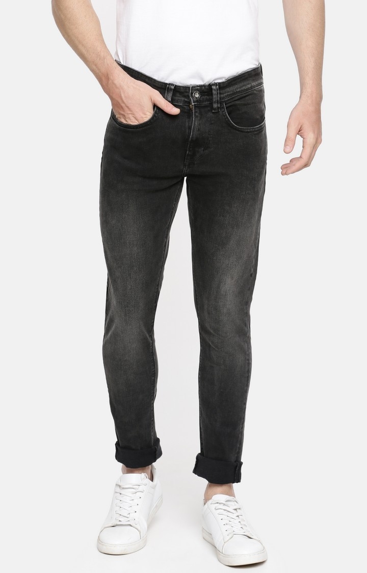 celio | Black Solid Skinny Fit Jeans