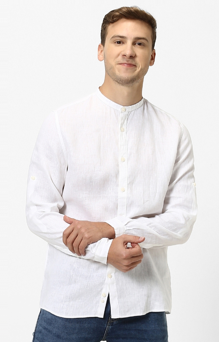 Celio White Casual Shirt