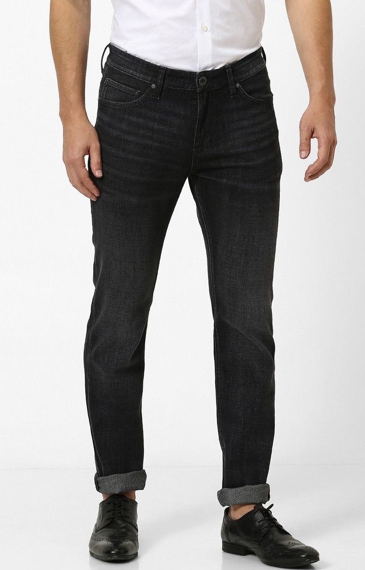 celio | Black Solid Slim Fit Jeans