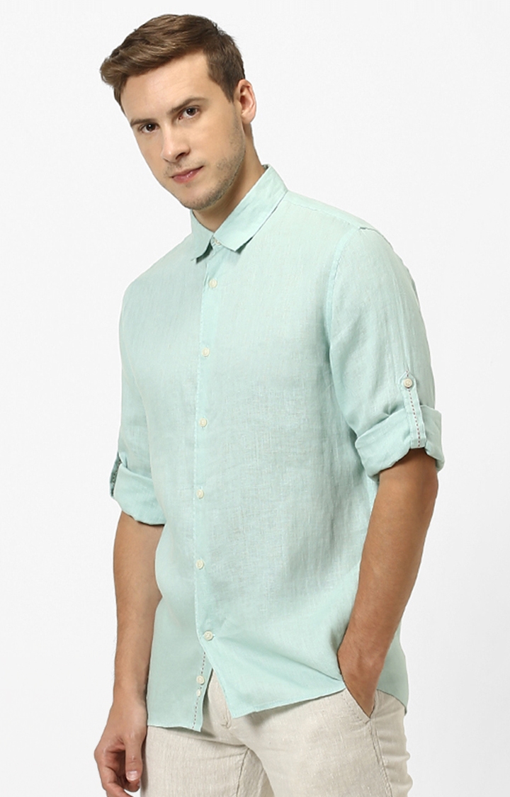 Celio Blue Casual Shirt