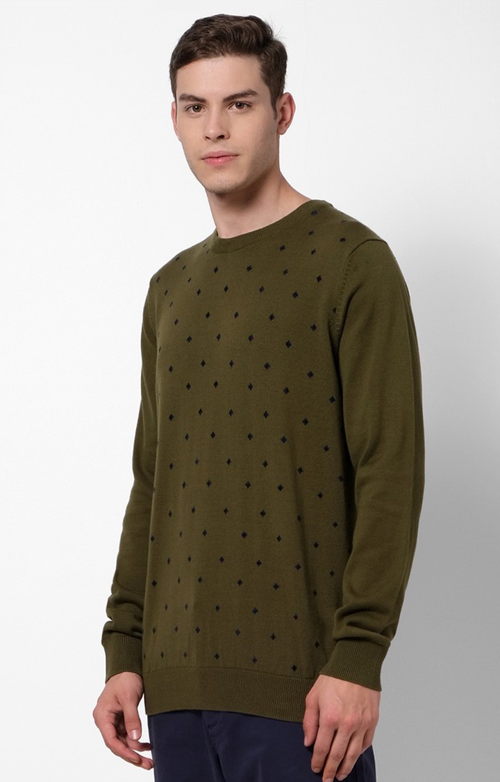 Olive Sweaters For Men