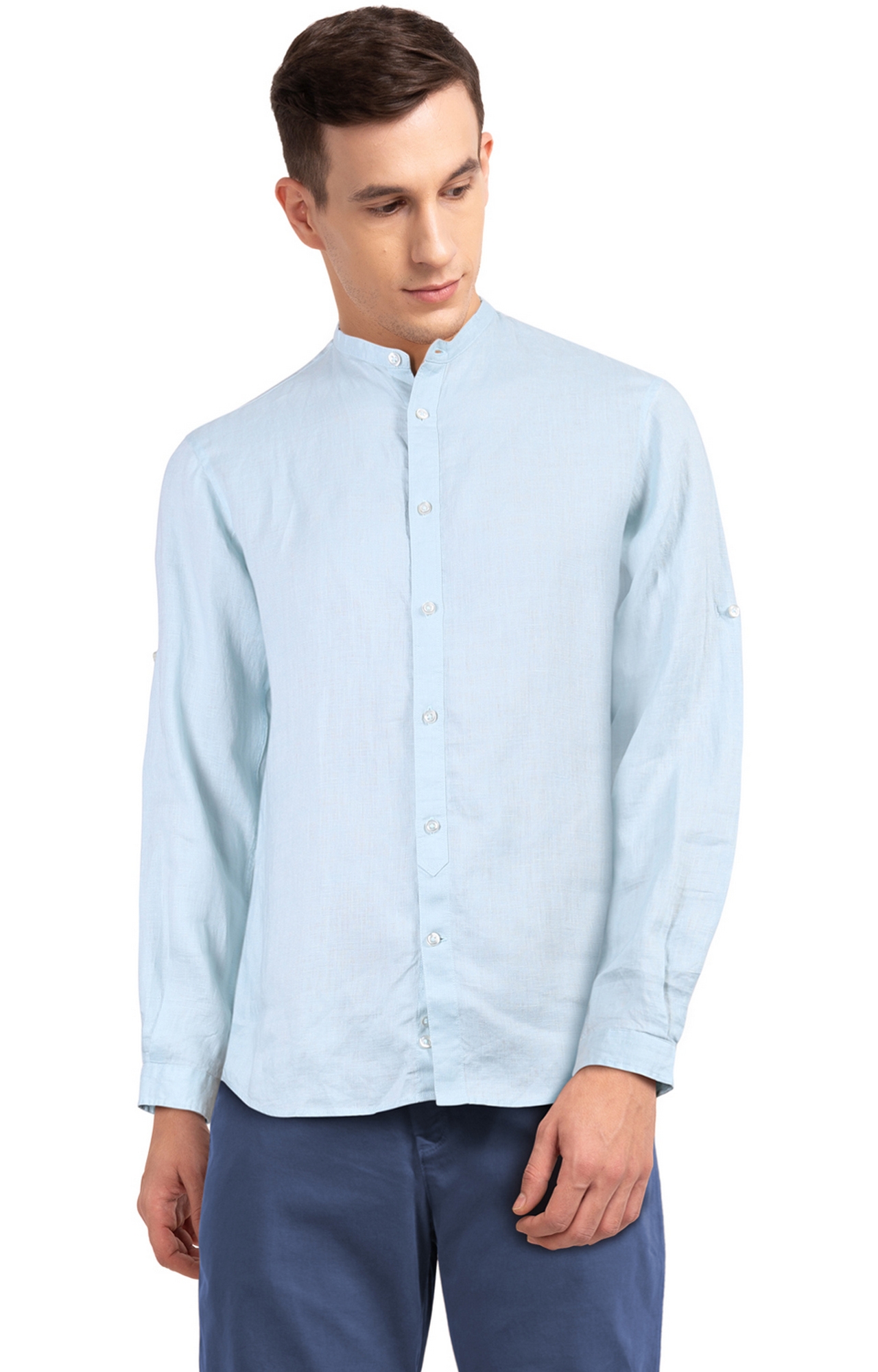 celio | Green Solid Casual Shirt