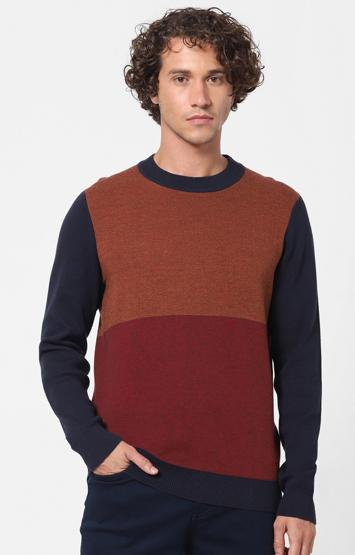 Multicolour Colourblock Sweaters
