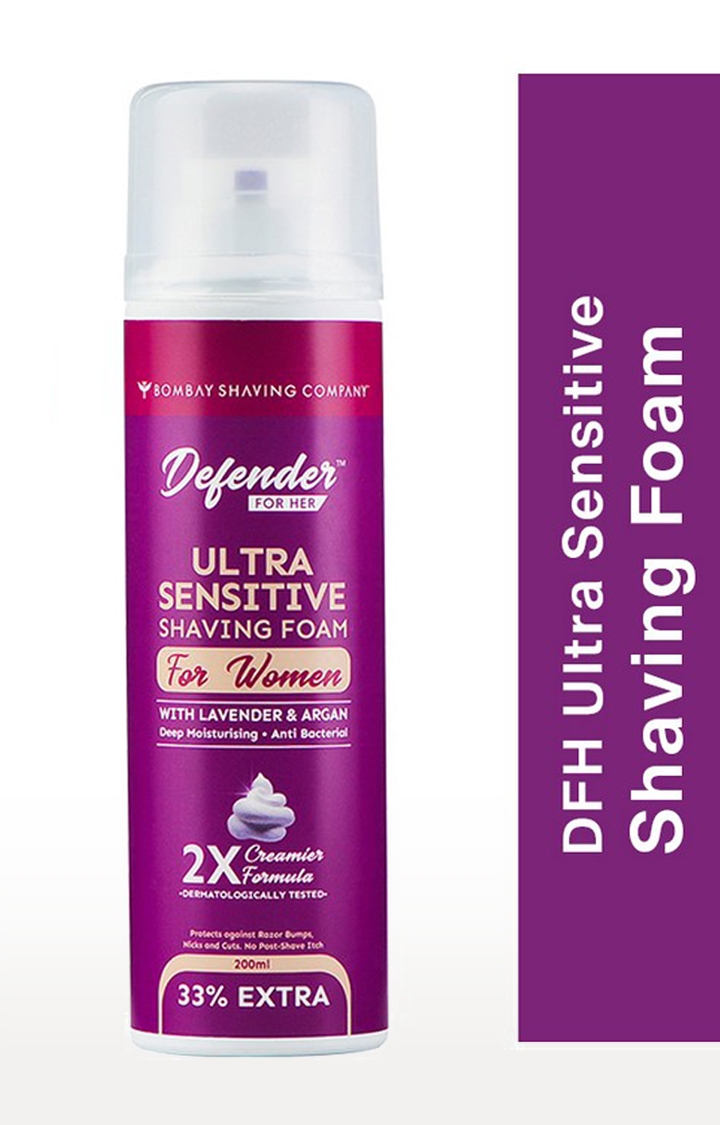 Ultra Sensitive Shaving Foam for Women