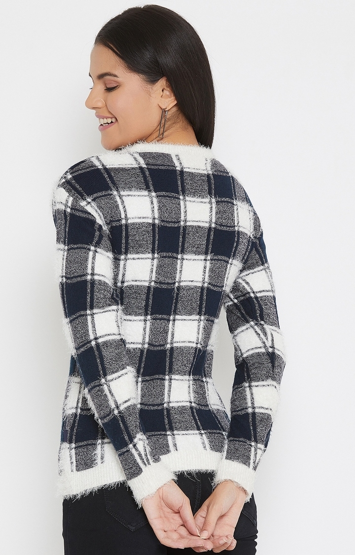 Multi Checked Sweaters
