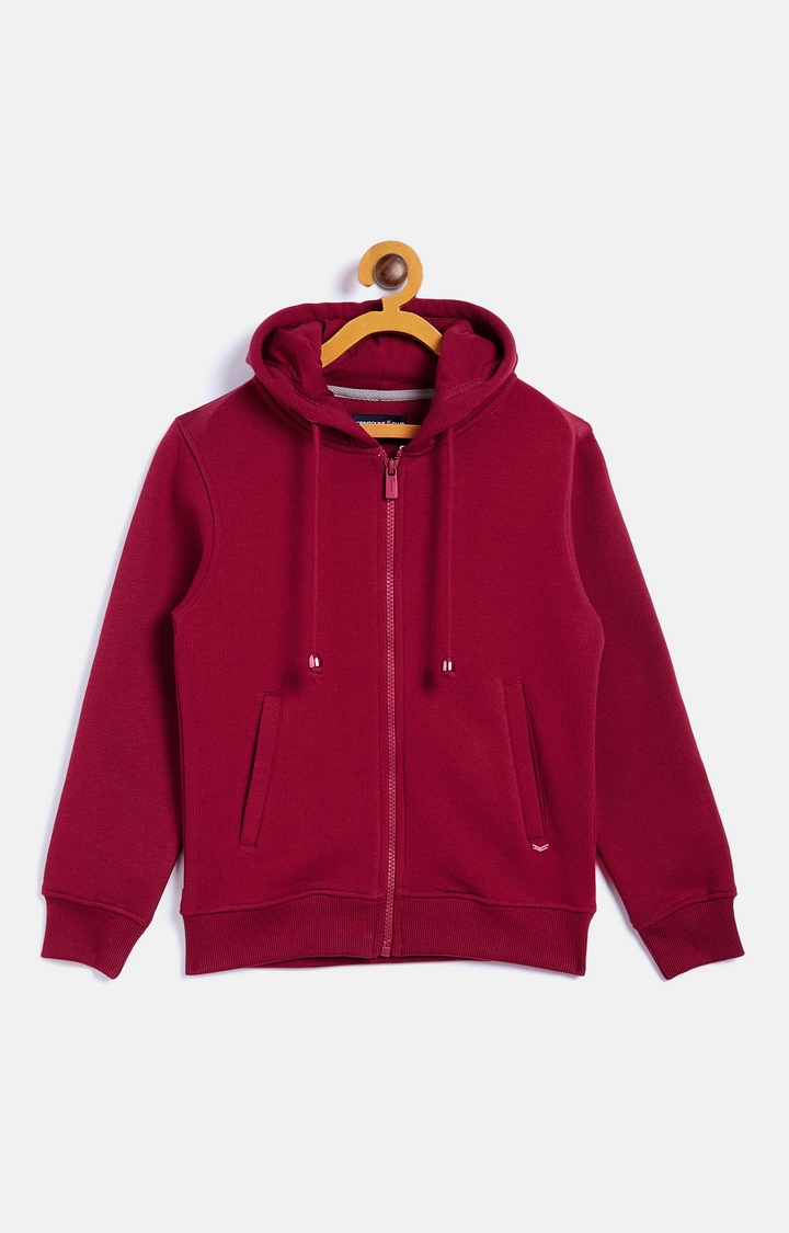 Crimsoune Club | Red Solid Sweatshirts