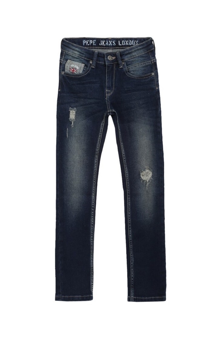 Pepe Jeans | Black Solid Jeans 1