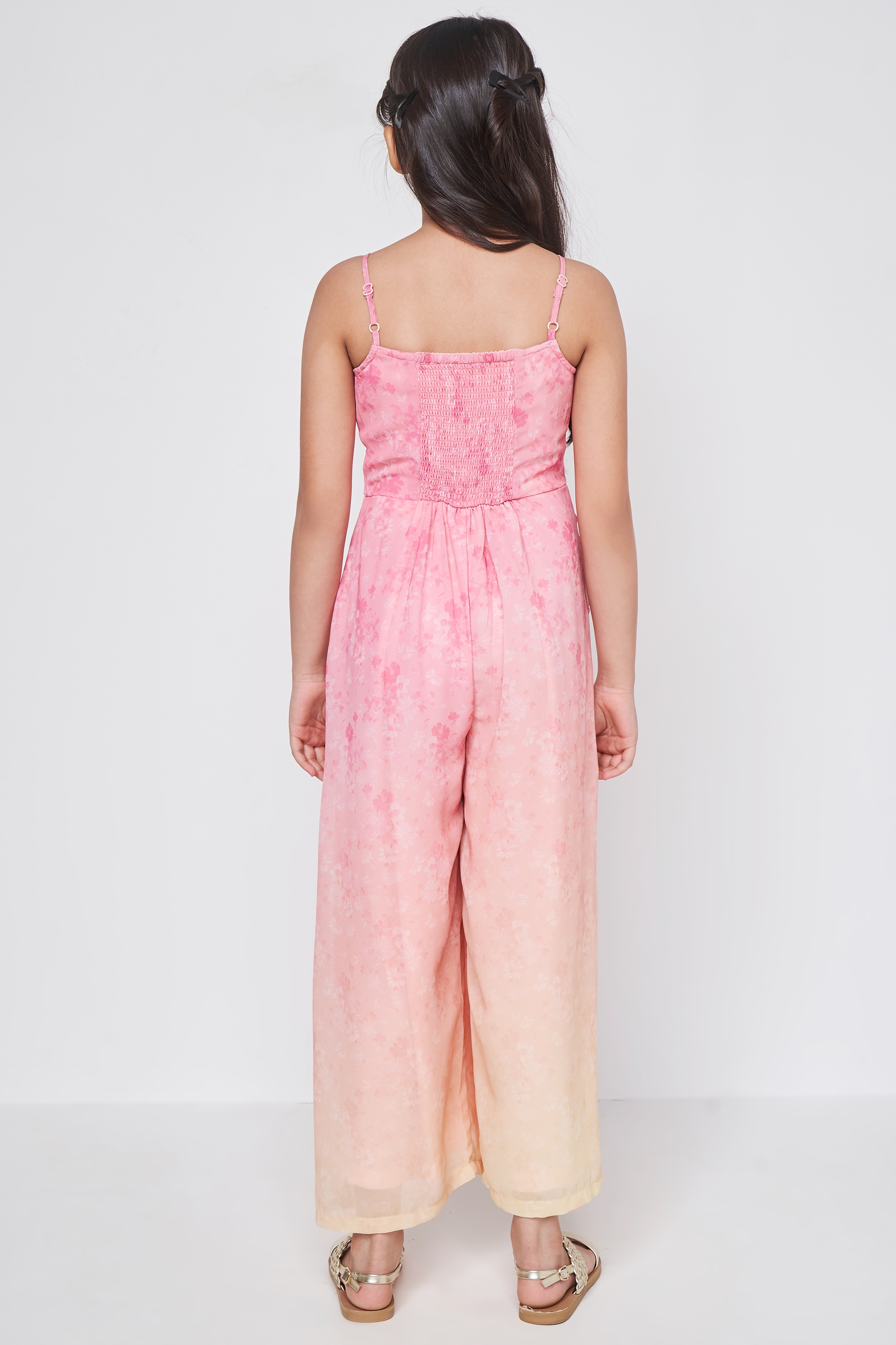 AND Girl Straight Pink Jump Suit