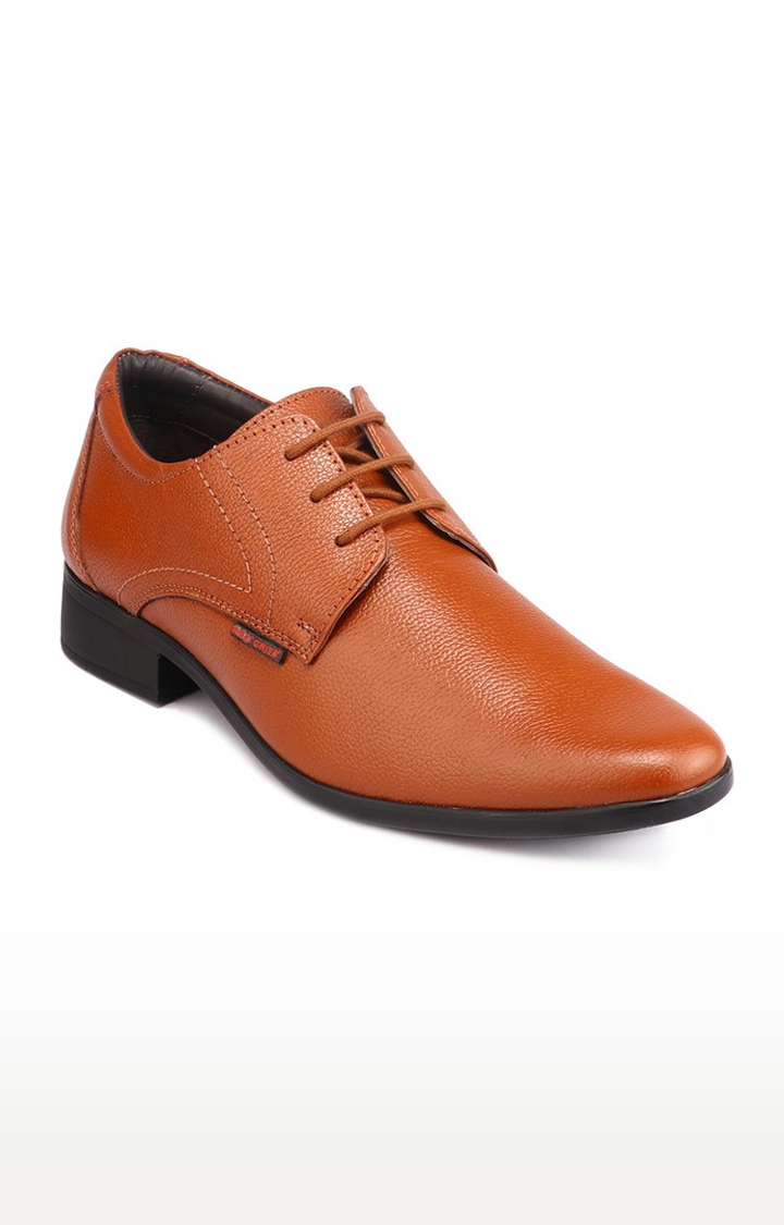 Men's Brown Leather Formal Slip-ons