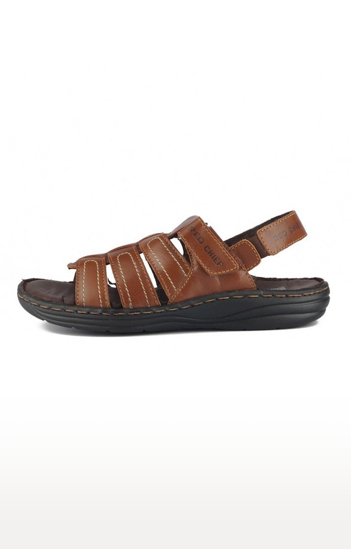 Men's Brown Leather Sandals