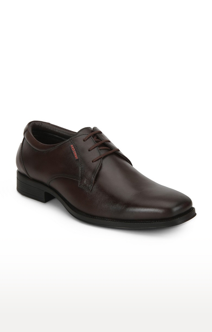 RED CHIEF | Men's Brown Leather Formal Lace-ups