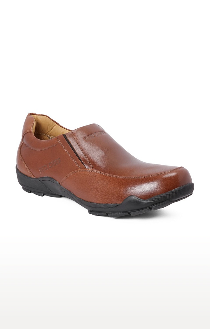 RED CHIEF | Men's Brown Casual Slip-ons