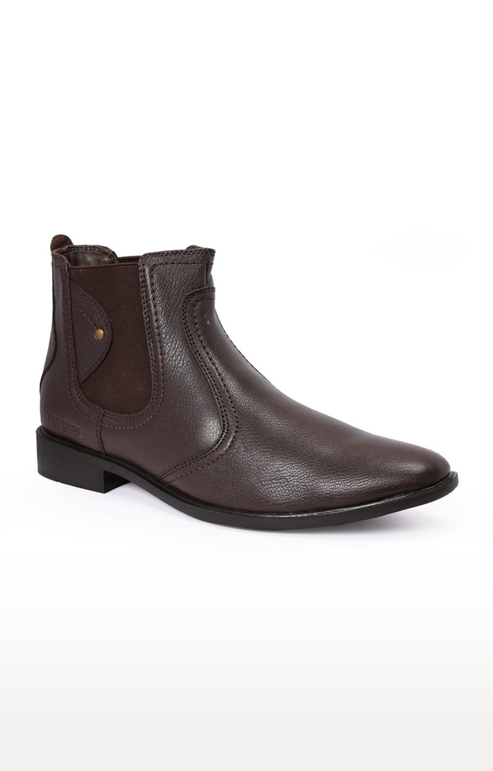 Men's Brown Leather Boots