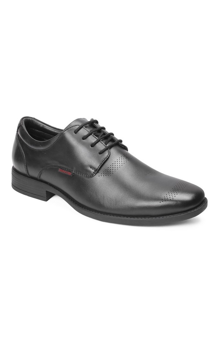 RED CHIEF | Black Derby Shoes