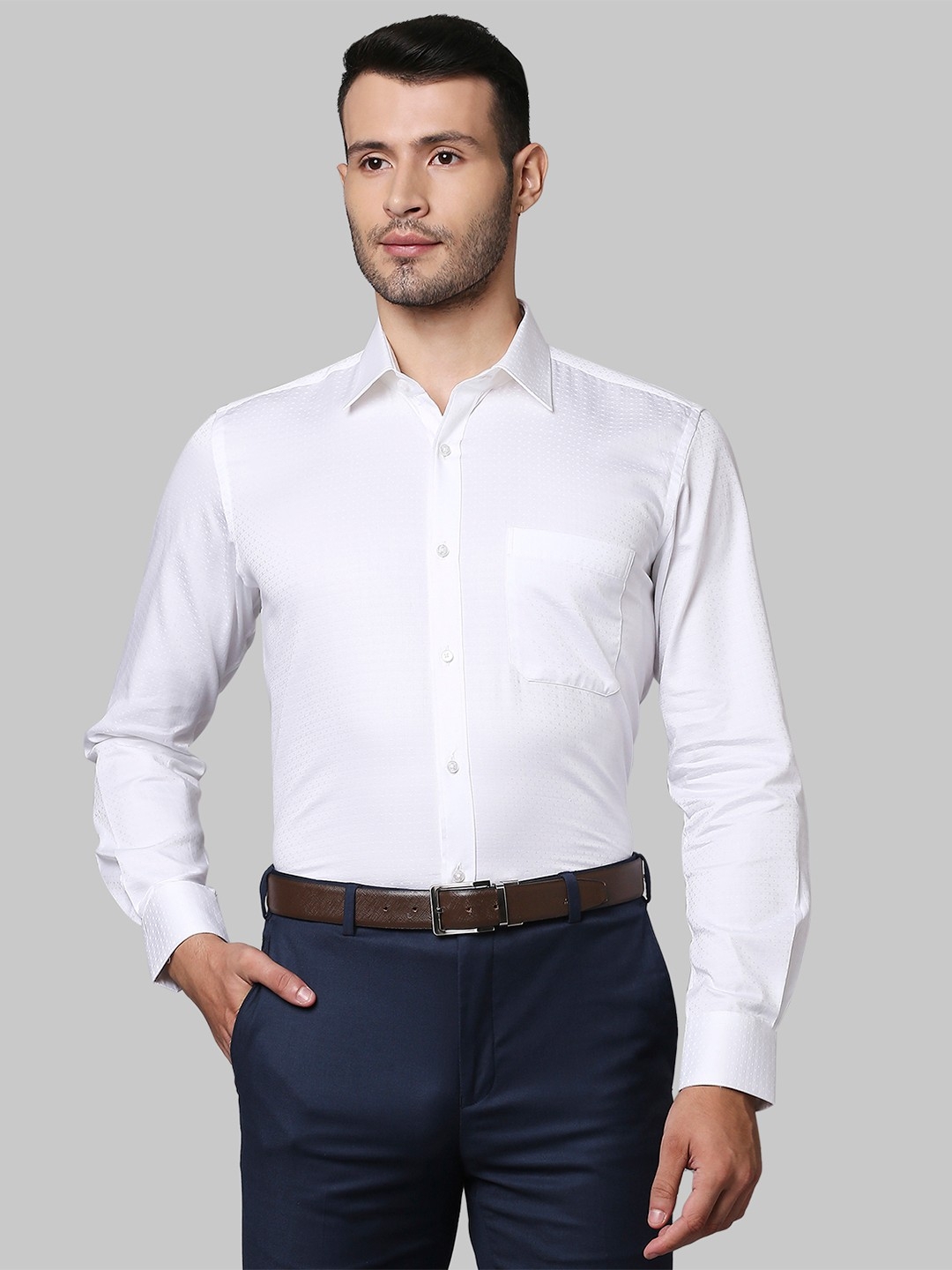 Raymond | Raymond White Formal Shirt For Men